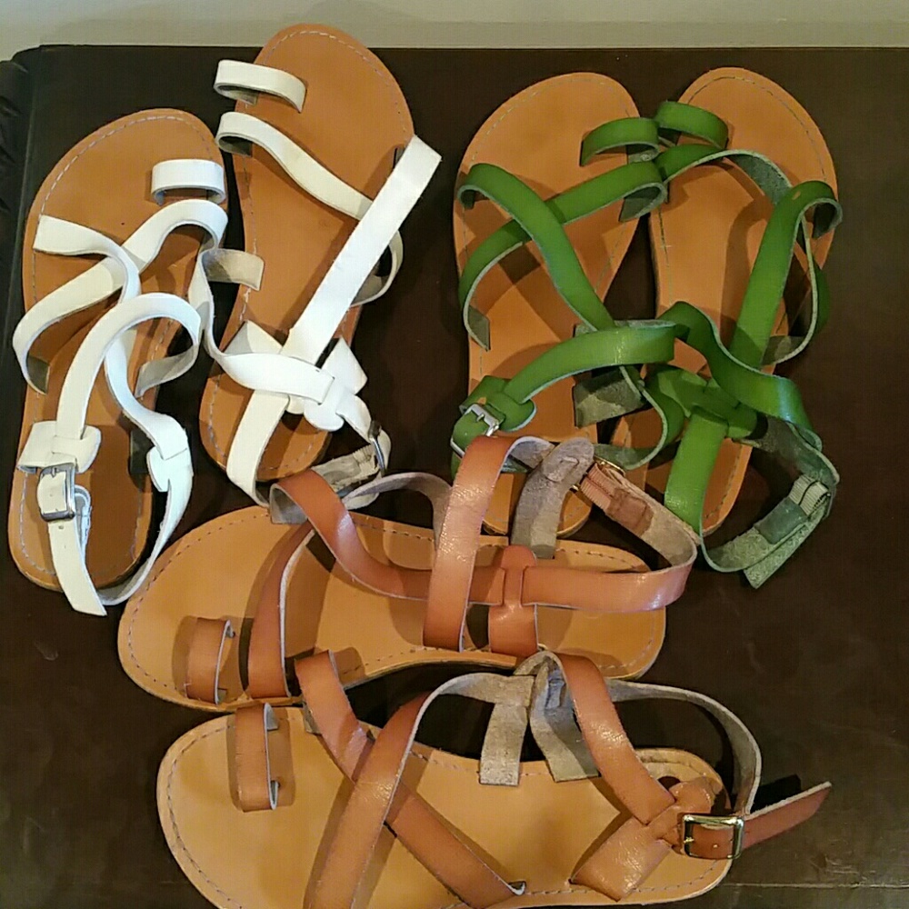 *Package deal* 3 pairs, genuine leather
